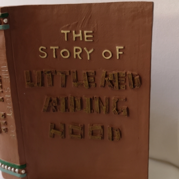 Vintage Resin Unique The Story of Little Red Riding Hood 3D Photo Frame - Picture 5 of 7